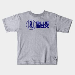 Defunct Utica Blue Sox Baseball Kids T-Shirt